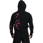 Dsquared² Black Tie Dye Cotton Hooded Sweatshirt Sweater Dsquared² Black