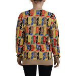 Dsquared² Brown Logo Long Sleeve Women Cardigan Sweater TSH83429-38