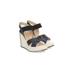 Cerruti 1881 Blue Calfskin Women Sandal CE-24527-EU38/US8
