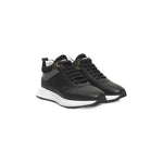 Cerruti 1881 Black Cowhide Women Sneaker CE-24519-EU36/US6