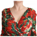 Dolce & Gabbana Multicolor Portofino-Print Shift Dress DR28281-40
