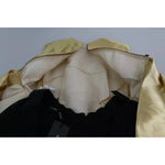 Dolce & Gabbana Gold Polyester Sleeveless A-line Tulle Dress DR2780-38