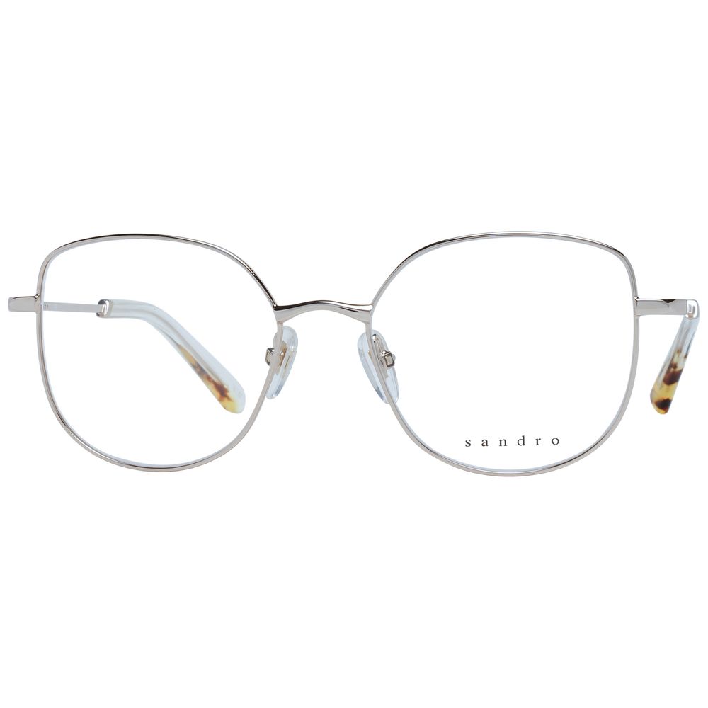 Sandro Gold Stainless Steel Glasses (Frames) 1728,67345776800,Accessories,Glasses (Frames) - Glasses and Sunglasses - Accessories,Glasses and Sunglasses - Accessories,Gold,New with tags,Sandro,Women