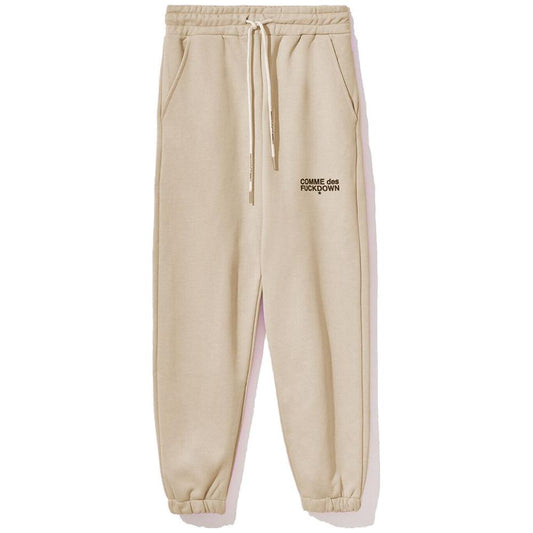 Comme Des Fuckdown Beige Cotton Jeans & Pant Comme Des Fuckdown Gray