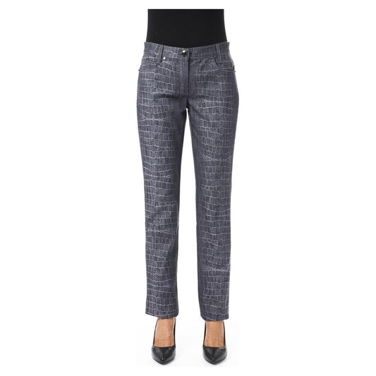 BYBLOS Black Viscose Women Pants 1728,67345744032,Black,BYBLOS,Casual Pants - Pants - Clothing,Clothing,Jeans & Pants - Women - Clothing,New with tags,Pants - Clothing,W28,W29,W30,W33,Women,Women - Clothing