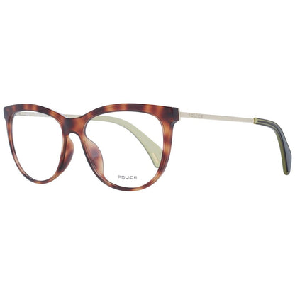 Police Brown Metal & Plastic Glasses (Frames) 1728,67345776800,Accessories,Brown,Glasses (Frames) - Glasses and Sunglasses - Accessories,Glasses and Sunglasses - Accessories,New with tags,Police,Women