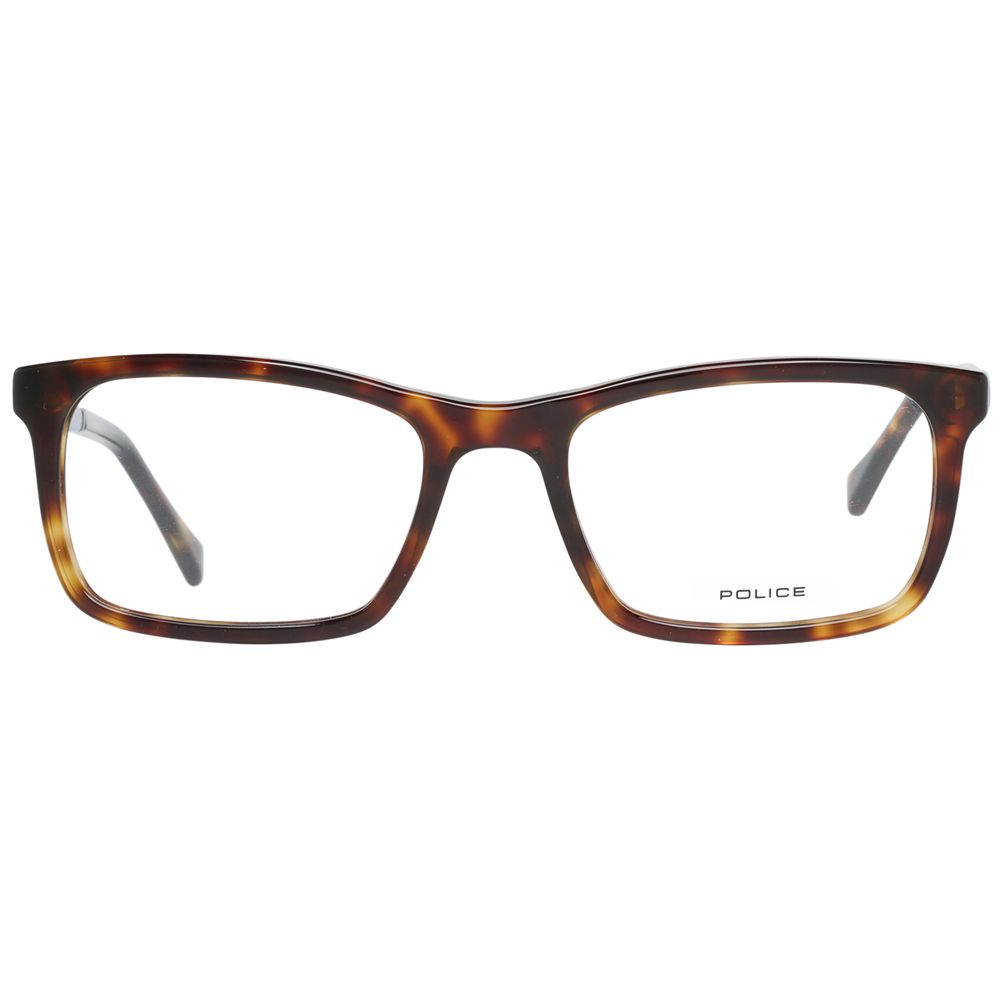 Police Brown Plastic Glasses (Frames) 1728,67345776800,Accessories,Brown,Glasses (Frames) - Glasses and Sunglasses - Accessories,Glasses and Sunglasses - Accessories,Men,New with tags,Police