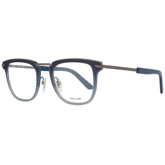 Police Blue Metal & Plastic Glasses (Frames) 1728,67345776800,Accessories,Blue,Glasses (Frames) - Glasses and Sunglasses - Accessories,Glasses and Sunglasses - Accessories,Men,New with tags,Police