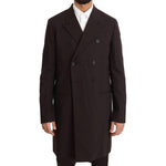 Dolce & Gabbana Bordeaux Wool Stretch Long 3 Piece Suit KOS1096-1