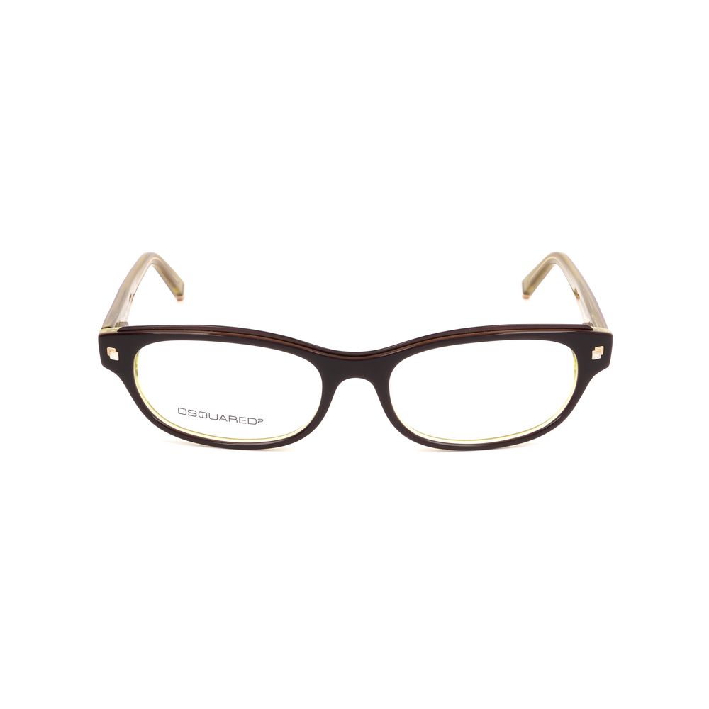 Dsquared² Brown Plastic Glasses (Frames) 1728,67434610848,Accessories,Brown,Dsquared²,Glasses (Frames) - Glasses and Sunglasses - Accessories,Glasses and Sunglasses - Accessories,New with tags,Women