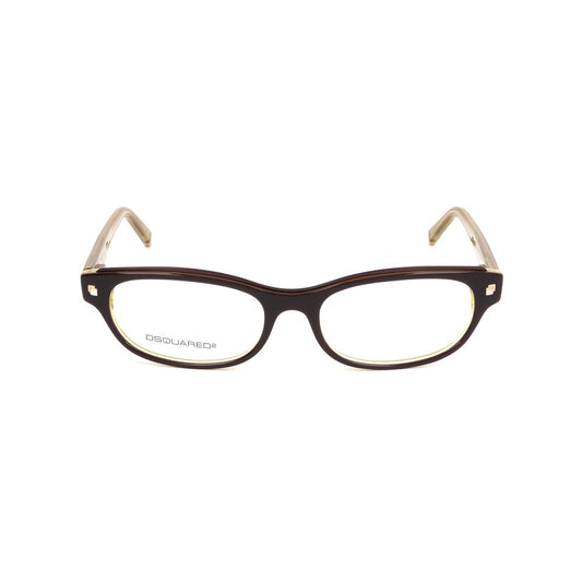 Dsquared² Brown Plastic Glasses (Frames) 1728,67434610848,Accessories,Brown,Dsquared²,Glasses (Frames) - Glasses and Sunglasses - Accessories,Glasses and Sunglasses - Accessories,New with tags,Women