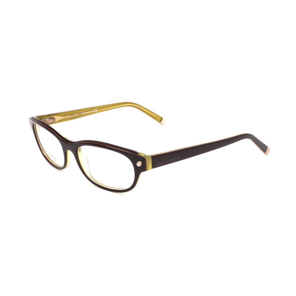 Dsquared² Brown Plastic Glasses (Frames) 1728,67434610848,Accessories,Brown,Dsquared²,Glasses (Frames) - Glasses and Sunglasses - Accessories,Glasses and Sunglasses - Accessories,New with tags,Women