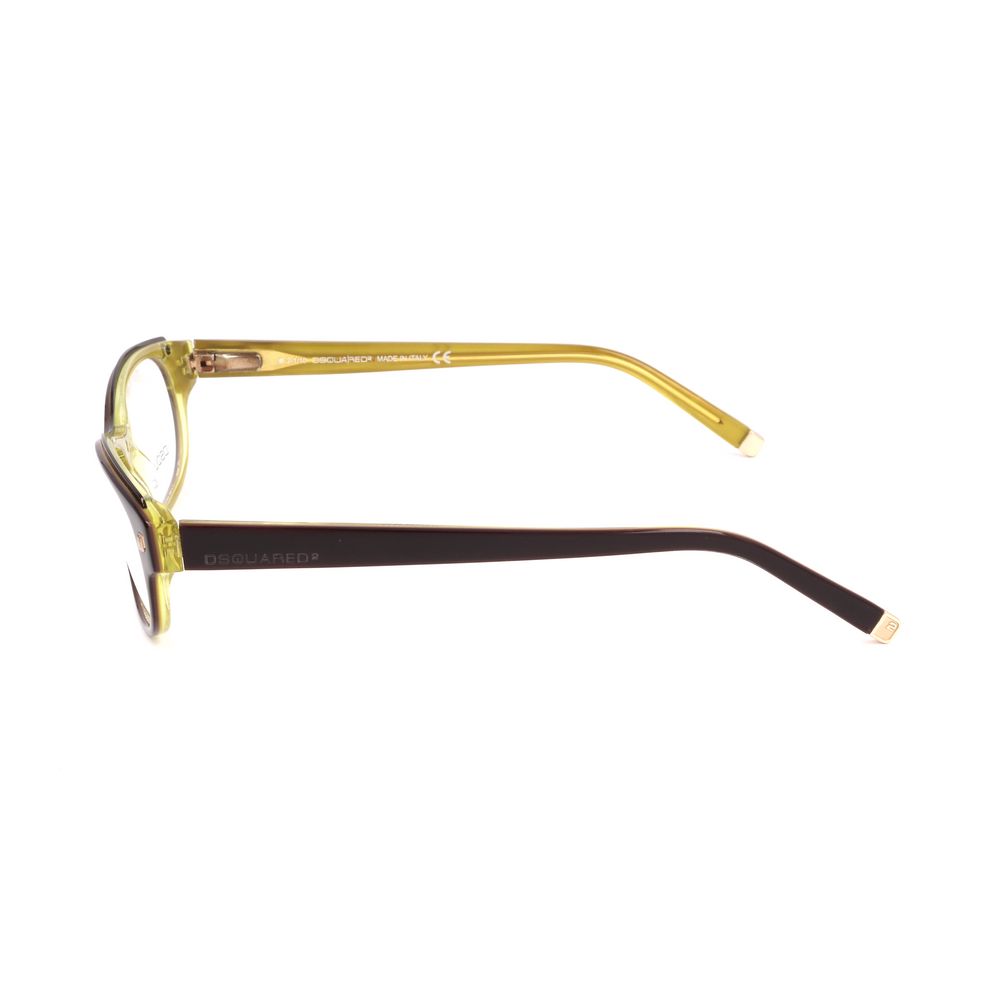 Dsquared² Brown Plastic Glasses (Frames) 1728,67434610848,Accessories,Brown,Dsquared²,Glasses (Frames) - Glasses and Sunglasses - Accessories,Glasses and Sunglasses - Accessories,New with tags,Women