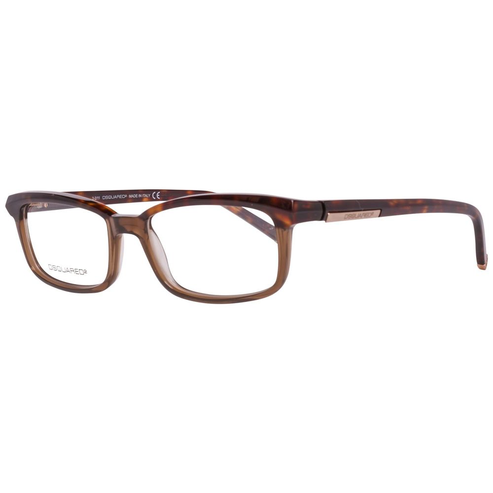 Dsquared² Brown Plastic Glasses (Frames) 1728,67434610848,Accessories,Brown,Dsquared²,Glasses (Frames) - Glasses and Sunglasses - Accessories,Glasses and Sunglasses - Accessories,Men,New with tags