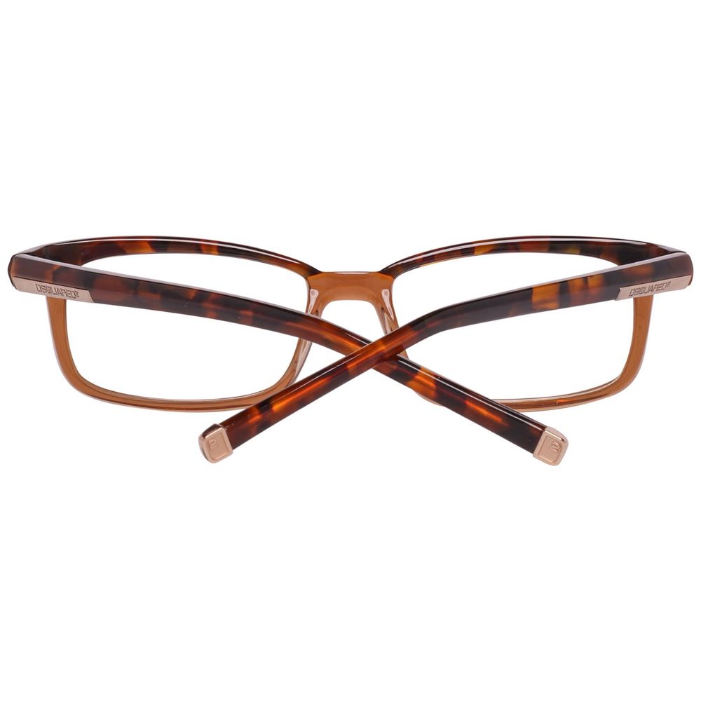 Dsquared² Brown Plastic Glasses (Frames) 1728,67434610848,Accessories,Brown,Dsquared²,Glasses (Frames) - Glasses and Sunglasses - Accessories,Glasses and Sunglasses - Accessories,Men,New with tags