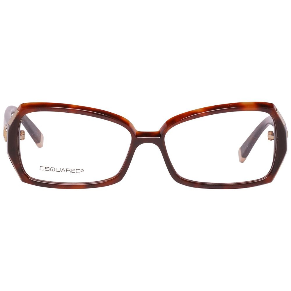 Dsquared² Brown Plastic Glasses (Frames) 1728,67434610848,Accessories,Brown,Dsquared²,Glasses (Frames) - Glasses and Sunglasses - Accessories,Glasses and Sunglasses - Accessories,New with tags,Women