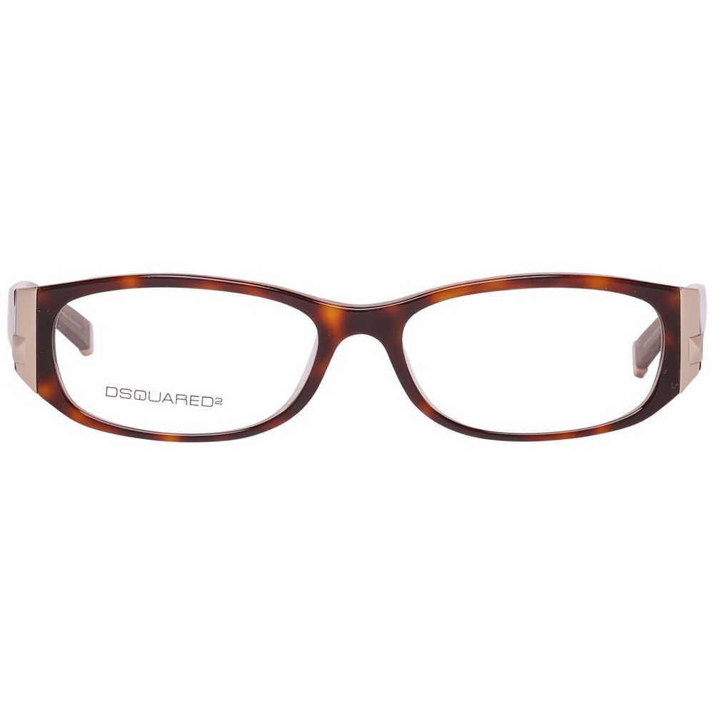 Dsquared² Brown Plastic Glasses (Frames) 1728,67434610848,Accessories,Brown,Dsquared²,Glasses (Frames) - Glasses and Sunglasses - Accessories,Glasses and Sunglasses - Accessories,New with tags,Women