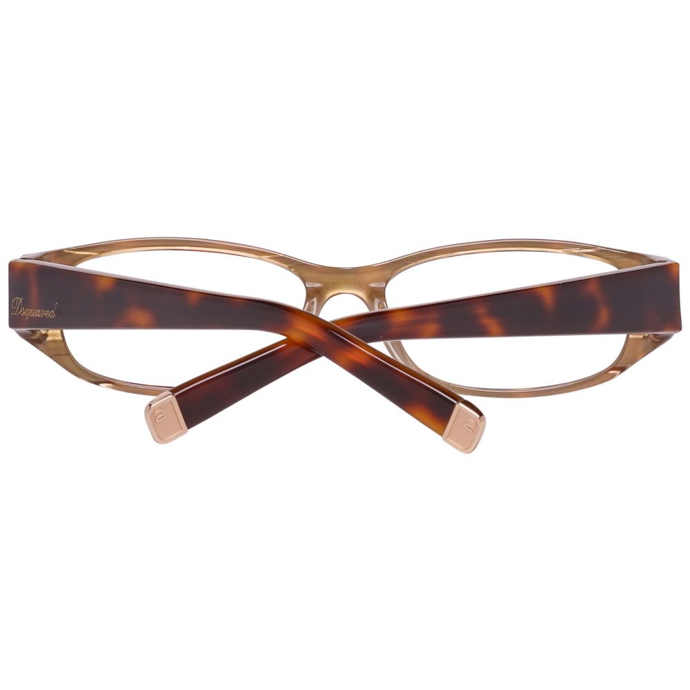Dsquared² Brown Plastic Glasses (Frames) 1728,67434610848,Accessories,Brown,Dsquared²,Glasses (Frames) - Glasses and Sunglasses - Accessories,Glasses and Sunglasses - Accessories,New with tags,Women