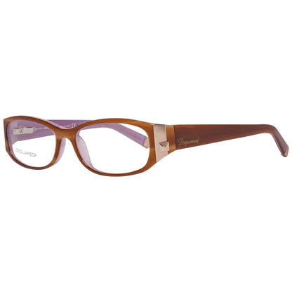 Dsquared² Brown Plastic Glasses (Frames) 1728,67434610848,Accessories,Brown,Dsquared²,Glasses (Frames) - Glasses and Sunglasses - Accessories,Glasses and Sunglasses - Accessories,New with tags,Women