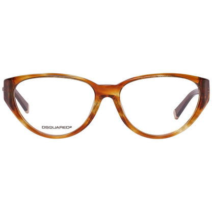 Dsquared² Brown Plastic Glasses (Frames) 1728,67434610848,Accessories,Brown,Dsquared²,Glasses (Frames) - Glasses and Sunglasses - Accessories,Glasses and Sunglasses - Accessories,New with tags,Women