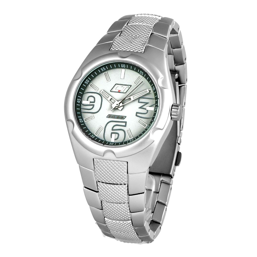 Chronotech Silver Polycarbonate Dress Watch 1728,67434610848,Accessories,Chronotech,Dress Watches - Watches - Accessories,Men,New with tags,Silver,Watches - Accessories,Watches for Men - Watches