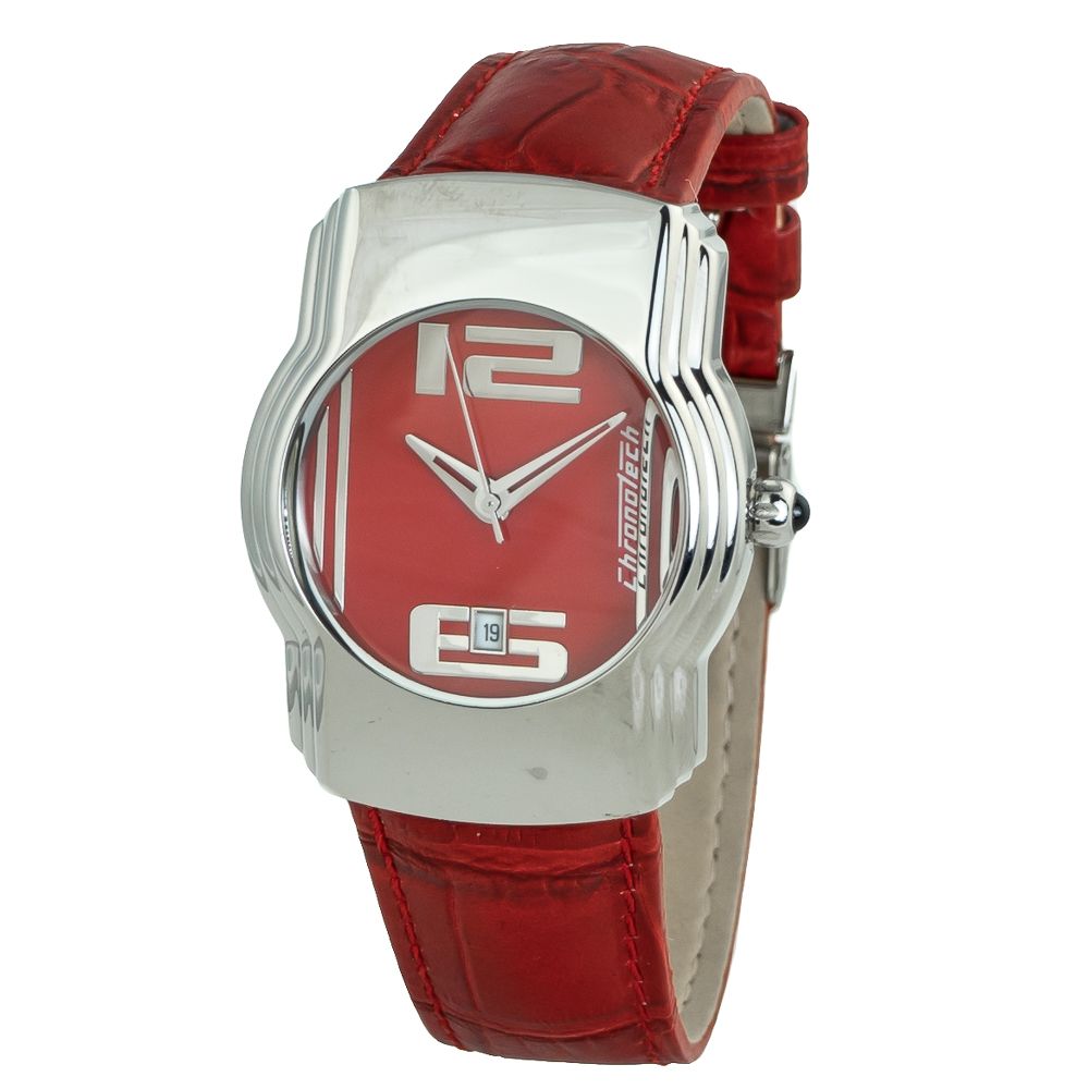 Chronotech Multicolor Leather Dress Watch 1728,67434610848,Accessories,Chronotech,Dress Watches - Watches - Accessories,Multicolor,New with tags,Unisex,Watches - Accessories