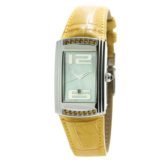 Chronotech Bicolor Leather Dress Watch 1728,67434610848,Accessories,Bicolor,Chronotech,Dress Watches - Watches - Accessories,New with tags,Watches - Accessories,Women