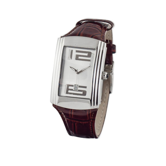 Chronotech Brown Leather Dress Watch 1728,67434610848,Accessories,Brown,Chronotech,Dress Watches - Watches - Accessories,New with tags,Unisex,Watches - Accessories