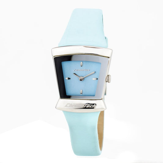 Chronotech Blue Leather Dress Watch 1728,67434610848,Accessories,Blue,Chronotech,Dress Watches - Watches - Accessories,New with tags,Watches - Accessories,Women