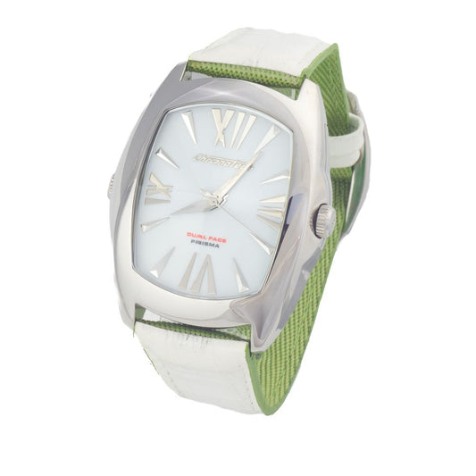 Chronotech Bicolor Leather Dress Watch 1728,67434610848,Accessories,Bicolor,Chronotech,Dress Watches - Watches - Accessories,Men,New with tags,Watches - Accessories
