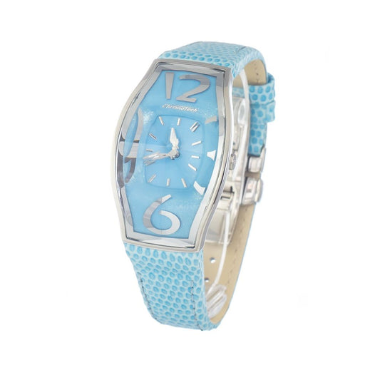 Chronotech Blue Leather Dress Watch 1728,67434610848,Accessories,Blue,Chronotech,Dress Watches - Watches - Accessories,New with tags,Watches - Accessories,Women