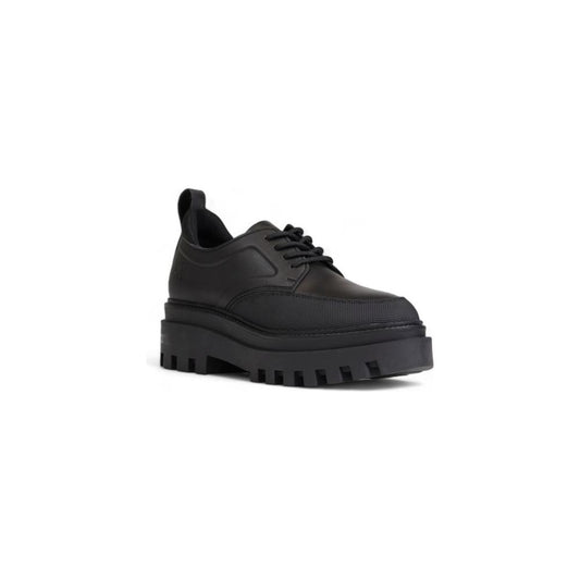 Calvin Klein Jeans Black Polyethylene Flat Shoe Calvin Klein Jeans Dark Slate Gray