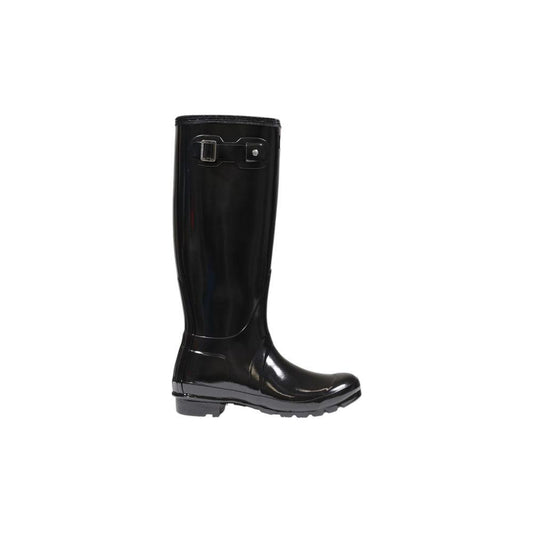 Hunter Black Recycled Polyester Boot Hunter Black