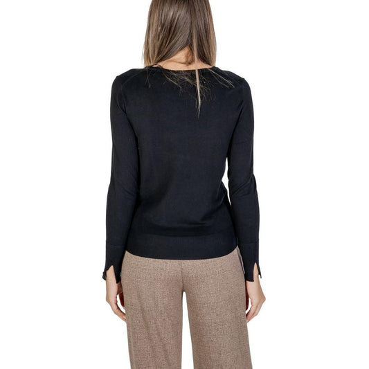 Street One Black Viscose Tops & T-Shirt Street One Rosy Brown