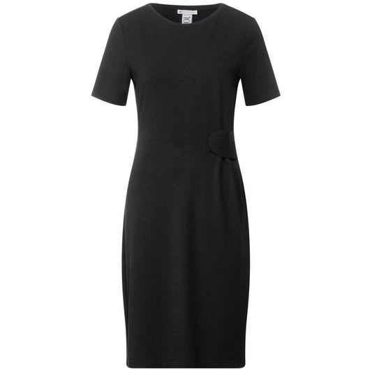 Street One Black Cotton Dress Street One Black