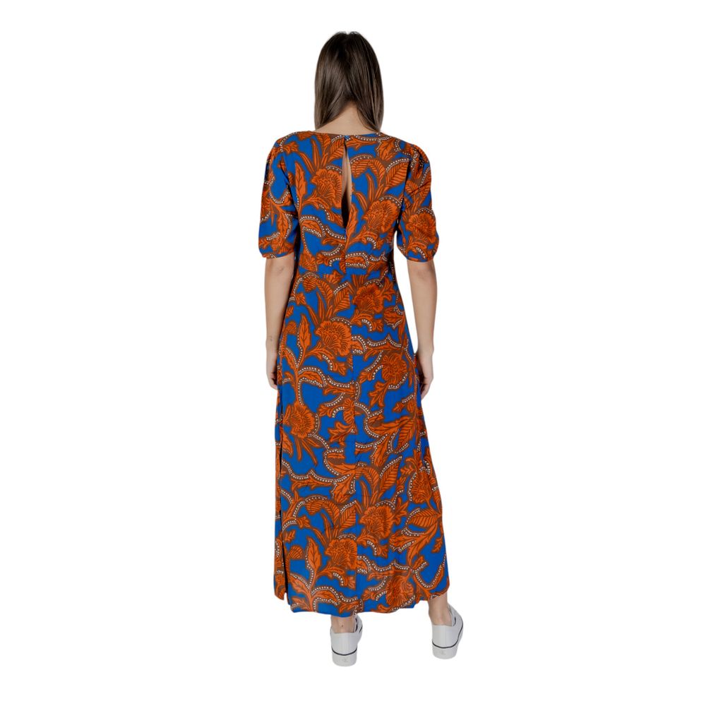 B.Young Blue Viscose Long Dress 1728,34 | XXS,71956299936,B.Young,Blue,Clothing,Dresses - Clothing,Dresses - Women - Clothing,IT36|XXS,IT38|XS,Long - Dresses - Clothing,New with tags,Women,Women - Clothing