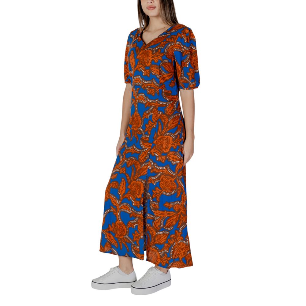 B.Young Blue Viscose Long Dress 1728,34 | XXS,71956299936,B.Young,Blue,Clothing,Dresses - Clothing,Dresses - Women - Clothing,IT36|XXS,IT38|XS,Long - Dresses - Clothing,New with tags,Women,Women - Clothing
