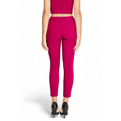 Rinascimento Bordeaux Polyester Casual Pants 1728,71956299936,Bordeaux,Casual Pants - Pants - Clothing,Clothing,IT44|L,New with tags,Pants - Clothing,Rinascimento,Women,XL