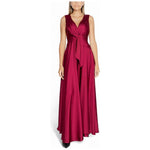 Rinascimento Bordeaux Polyester Long RI-14929900129-IT40|S