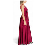 Rinascimento Bordeaux Polyester Long RI-14929900129-IT40|S