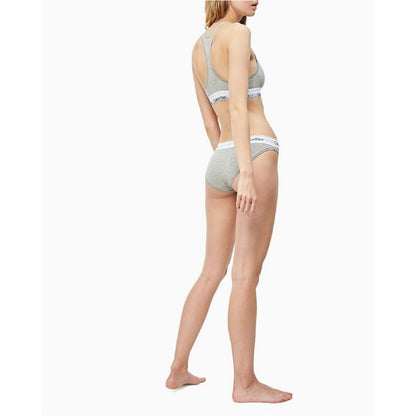 Calvin Klein Underwear Gray Cotton Pantie