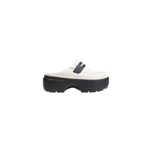 Crocs Cream Synthetic Sandal Crocs Beige