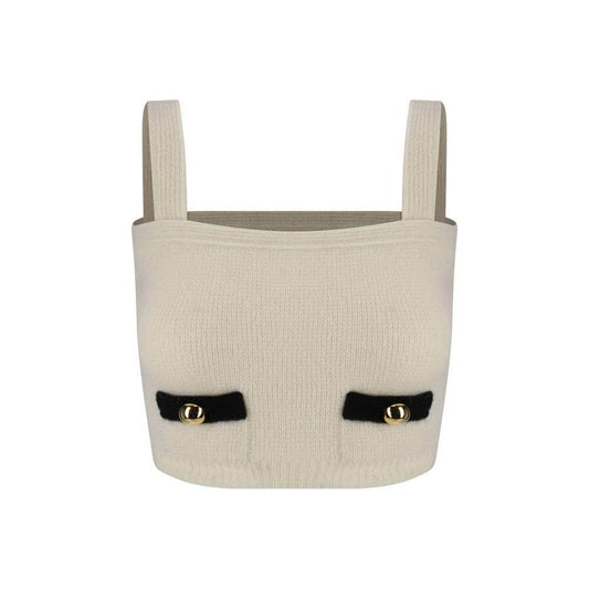 Alessandra Rich Top Alessandra Rich Gray