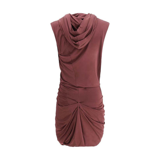 Magda Butrym draped mini dress MA-153425BORDEAUX-IT38 | S