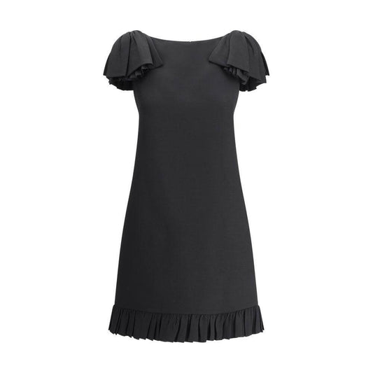 Valentino Mini Dress with bows Valentino Dark Slate Gray