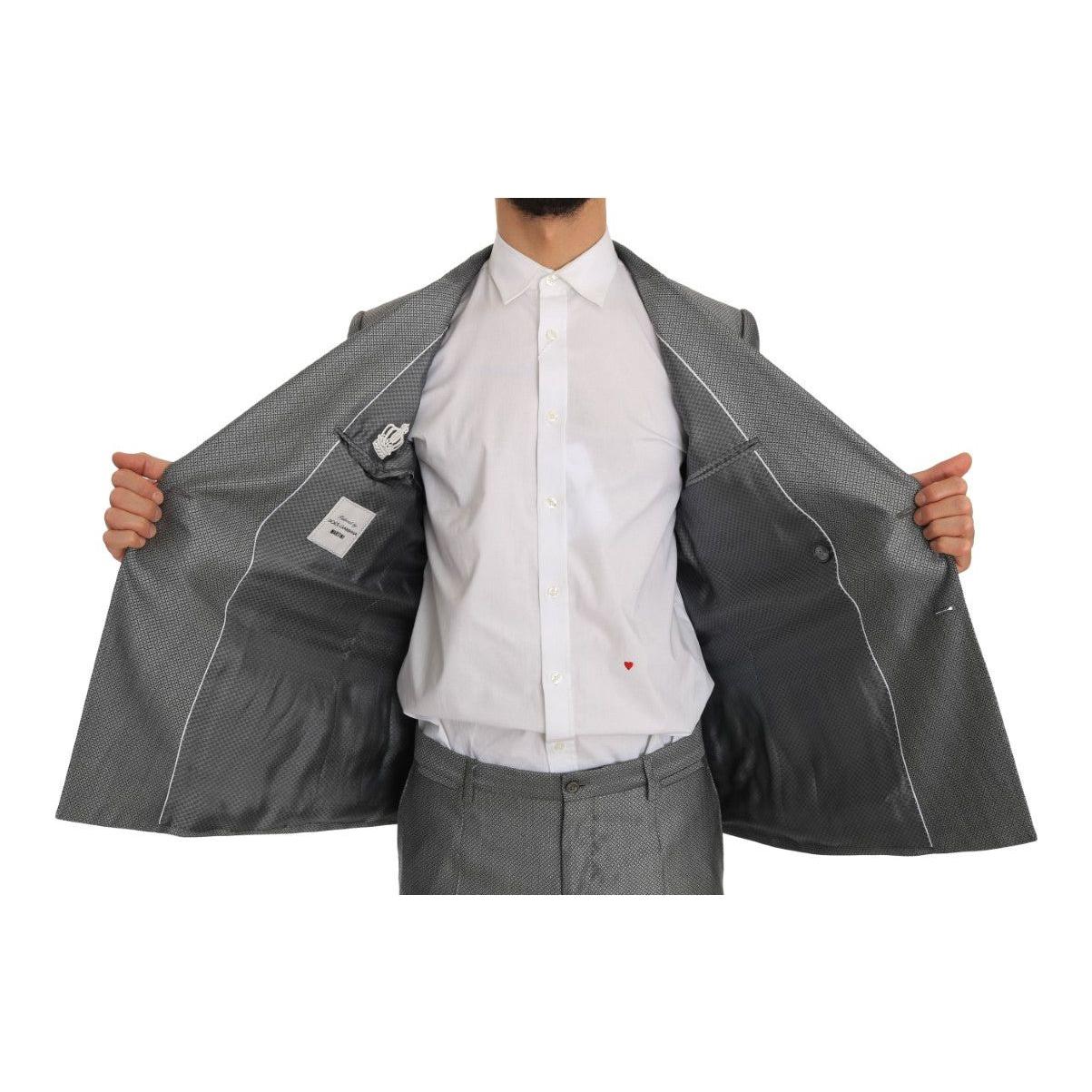 Dolce & Gabbana Black Stretch Crystal Bee Slim Fit Suit 1728,3% Elastane,67345645728,Black,Clothing,Dolce & Gabbana,IT48 | M,Material: 97% Wool,Men,Men - Clothing,New with tags,Suits & Blazers - Clothing,Suits - Men - Clothing,Two-Piece Suits - Suits & Bl