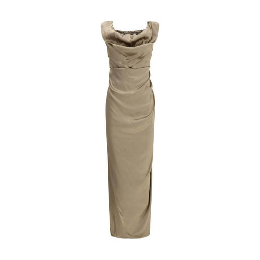 Vivienne Westwood Ginnie pencil Long Dress Vivienne Westwood Rosy Brown