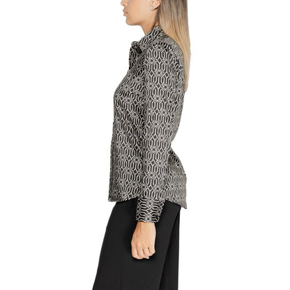 Rinascimento Black Polyester Blouse 1728,71956299936,Black,Blouses - Shirts - Clothing,Clothing,IT44|L,New with tags,Rinascimento,Shirts - Clothing,Women
