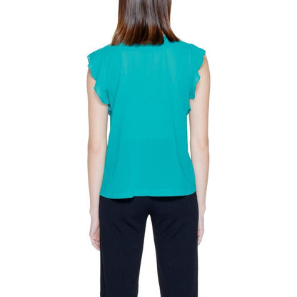 Rinascimento Green Polyester Blouse 1728,71956299936,Blouses - Shirts - Clothing,Clothing,Green,IT38|XS,New with tags,Rinascimento,Shirts - Clothing,Shirts - Women - Clothing,Women,Women - Clothing