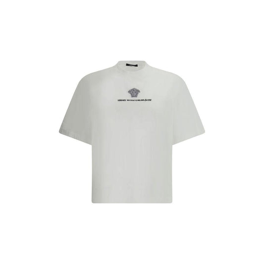 Versace T-Shirt Versace Light Gray